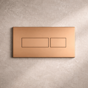 Flush Plate by Aquilo in Rose Gold  Brass – product photo