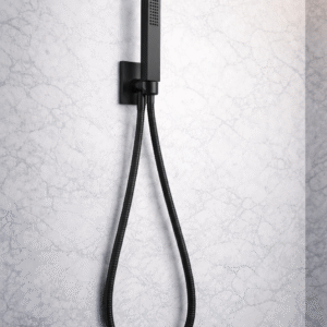 Hand shower by Aquilo in Matte Black  Brass – product photo