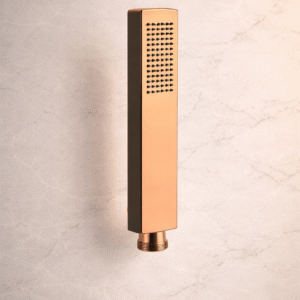 Hand shower for bathroom by Aquilo in Rose Gold  Brass – product photo