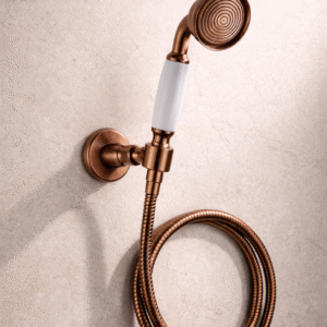 Hand shower set by Aquilo in Dark Bronze  Brass – product photo
