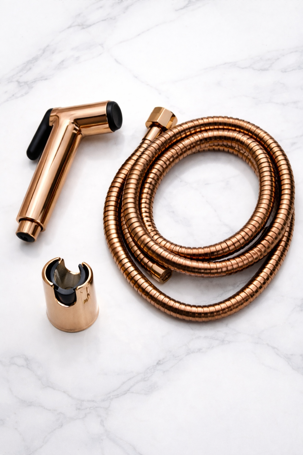Health Faucet Set by Aquilo in Rose Gold  Brass – product photo