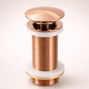 Pop up waste by Aquilo in Rose Gold Brass – product photo