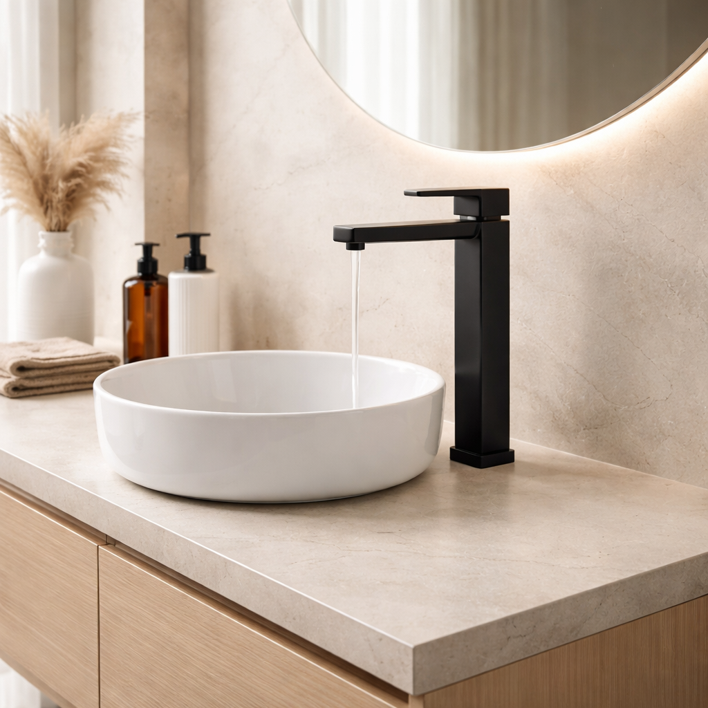 Long Tap by Aquilo in Matte Black  Brass – product photo