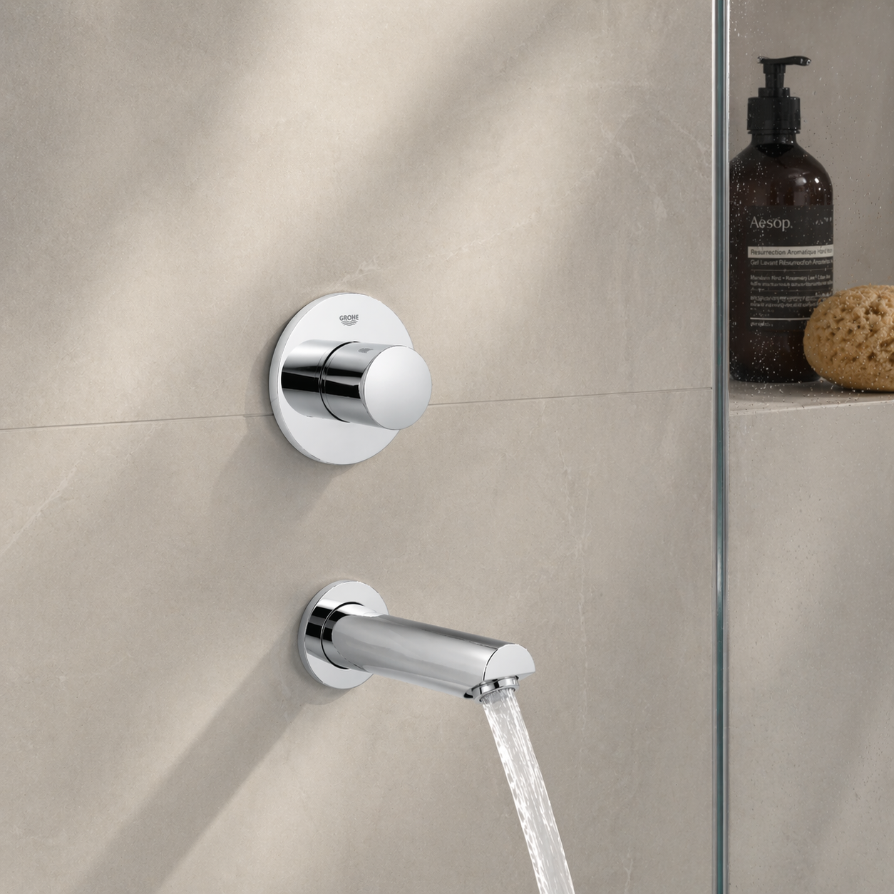 Thermostat by GROHE in Chrome  Brass – product photo