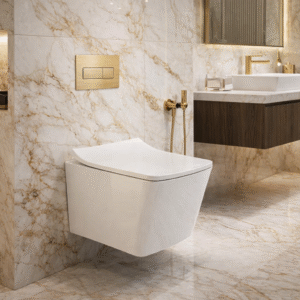 Wall hung toilet by TOTO in White Ceramic – product photo